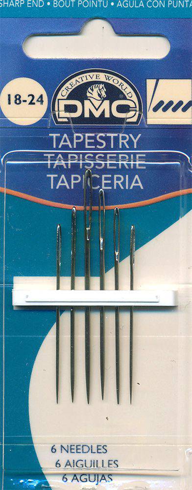 Set of 5 needles for tapestry (18-24)