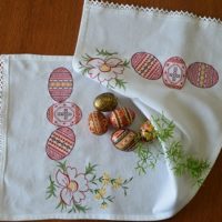 Towel for the Easter basket