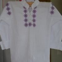 Embroidered shirt for boys