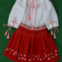 Embroidered set