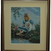 Prietena cea mai bună - cusut și înrămat