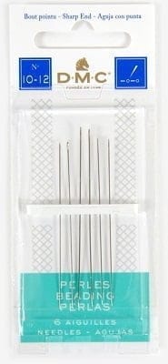 Set de 6 ace pentru mărgele (10-12)