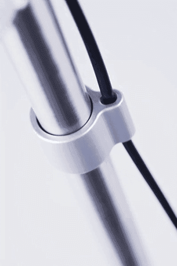 Flexi-vision lamp, satin silver - Image 3