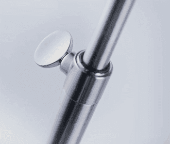 Flexi-vision lamp, satin silver - Image 4