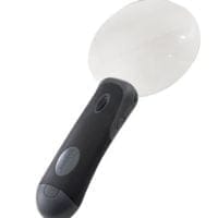 Lupă cu LED portabilă 3-în-1
