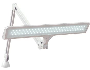Lamp with flexible arm