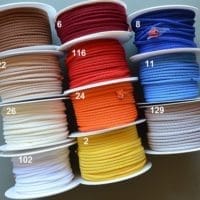 Şnur colorat 100%polyester