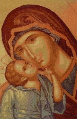 Mother of God with the Baby - kit