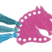 horse head-shaped mouline wire holder