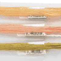3 mini plastic supports for mouline wires
