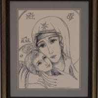 Immaculate - sewn and framed