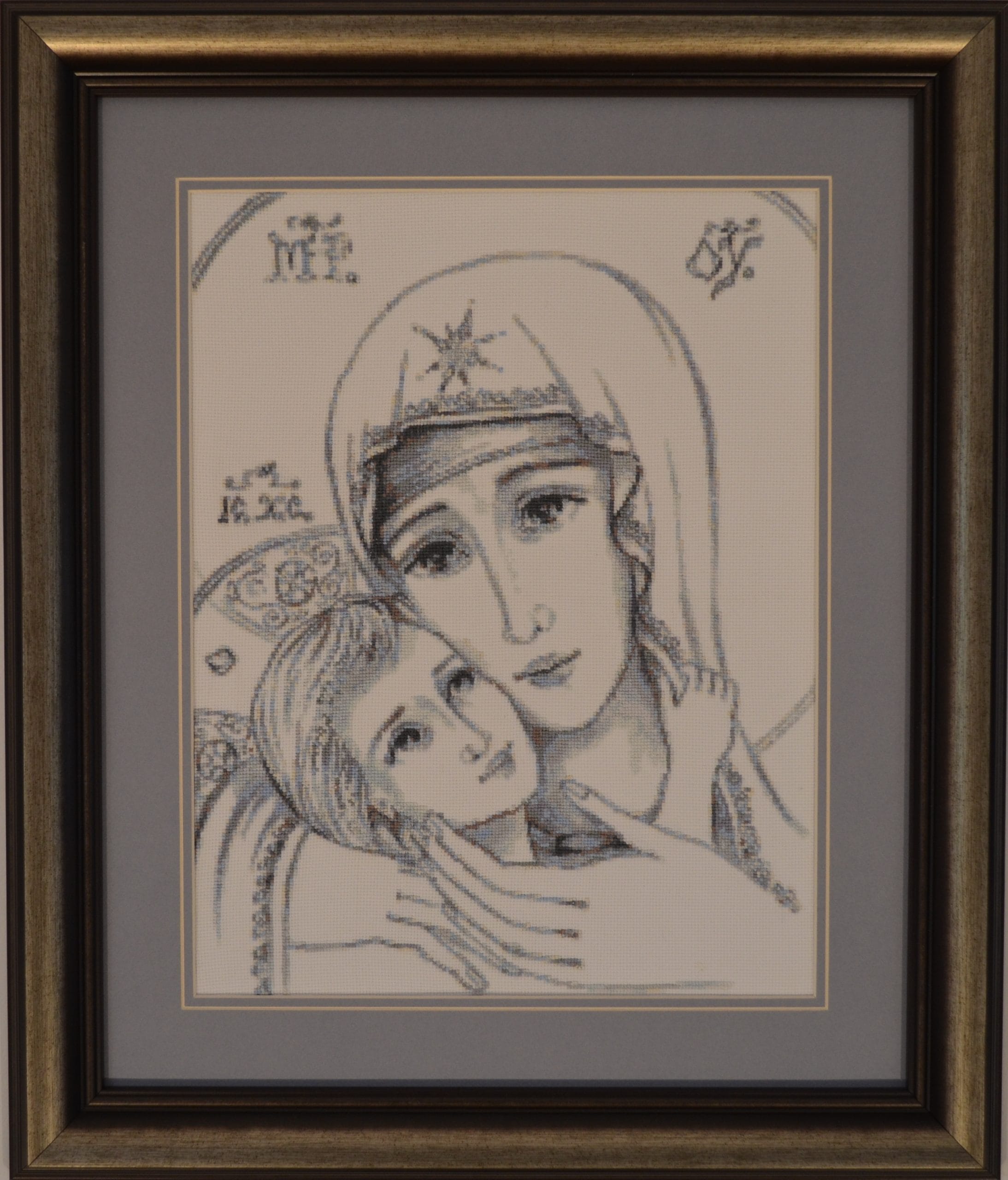 Immaculate - sewn and framed