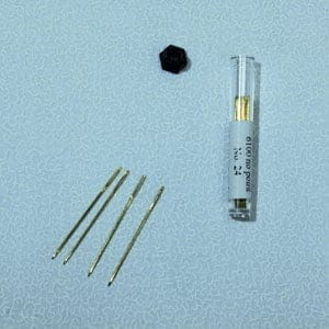 Golden needles