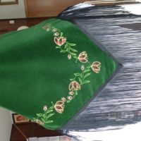 Embroidered batik