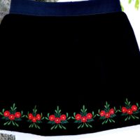 Embroidered skirt