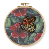 Fluture orange - kit