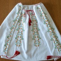 Ie embroidered