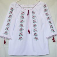 Ie embroidered