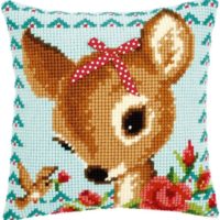 Bambi - kit pentru pernuță în punct de cruce